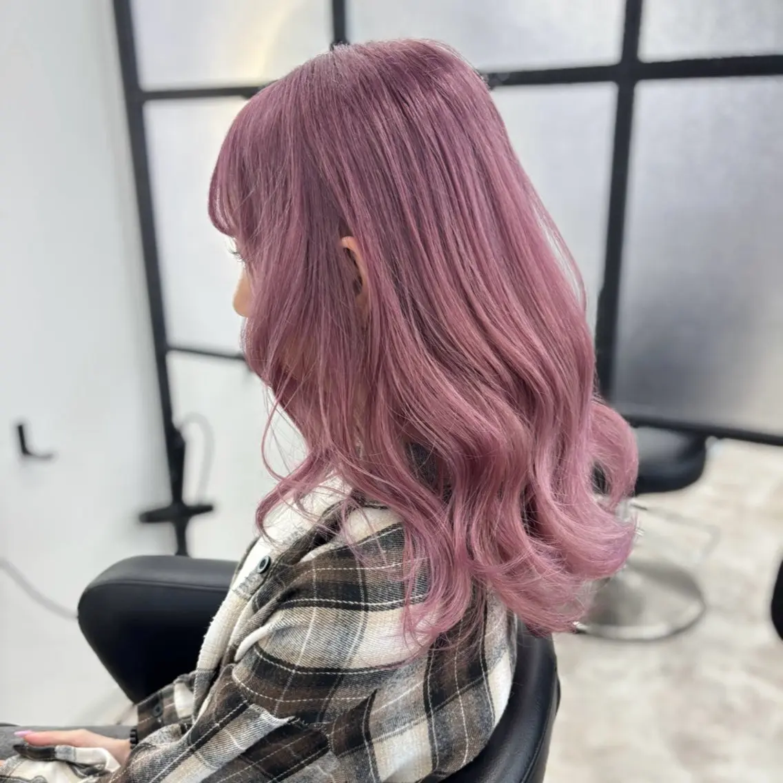 セミロング カラー ヘアカラー Ren. 🦋デザインカラーのヘアスタイル