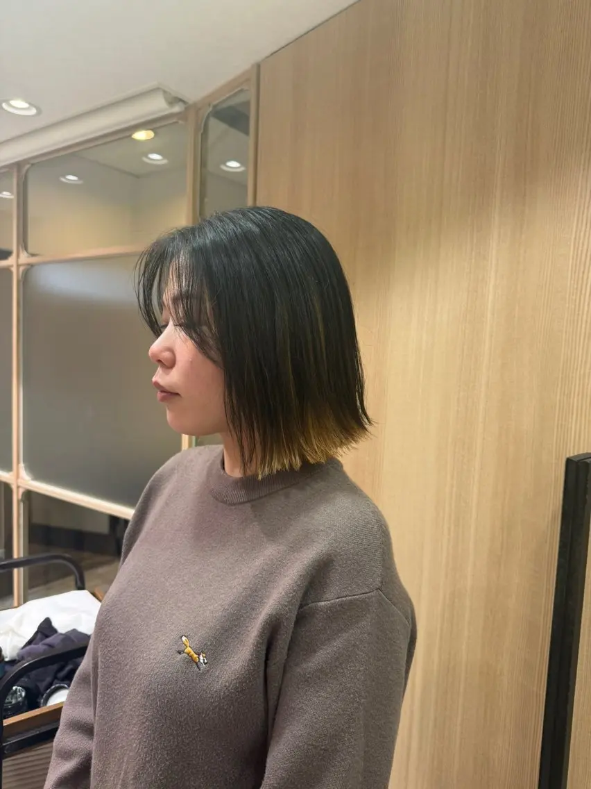 ショート ボブ カット ヘッドスパ RosierBlue 工藤のヘアスタイル