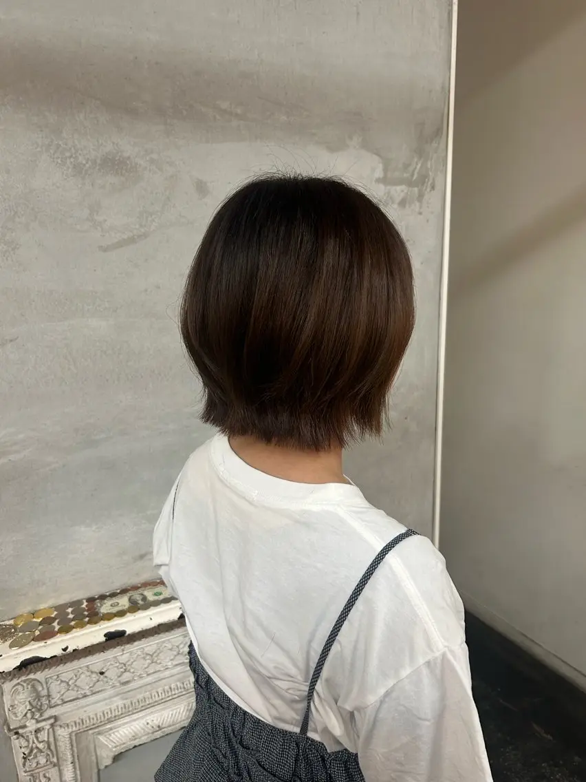 ミディアム ボブレイヤー ボブ レイヤーカット set-up 中庄 manaka 🩰のヘアスタイル