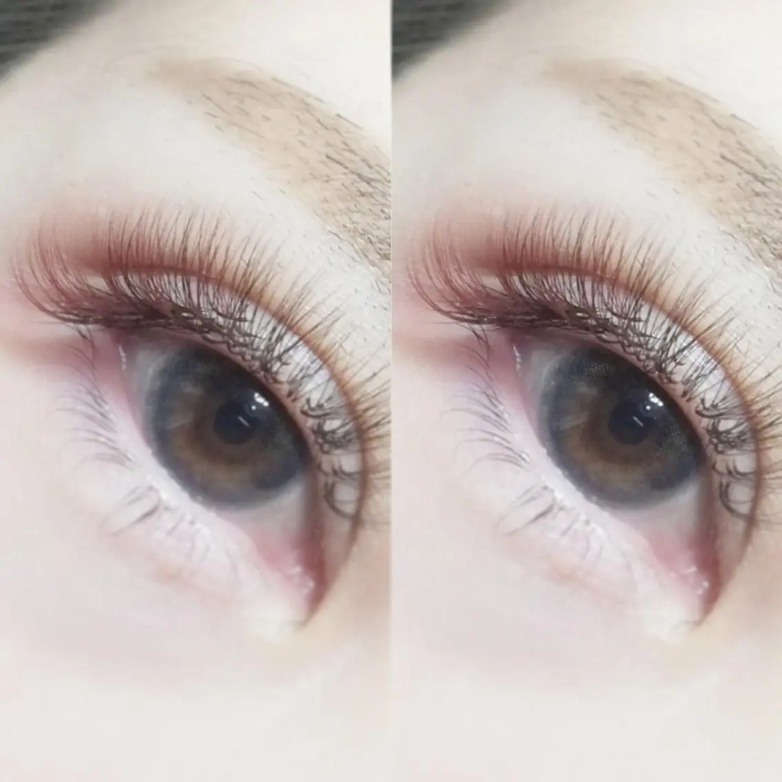 マツエク・マツパ カラーマツエク LATTE eyelashのマツエク・マツパデザイン