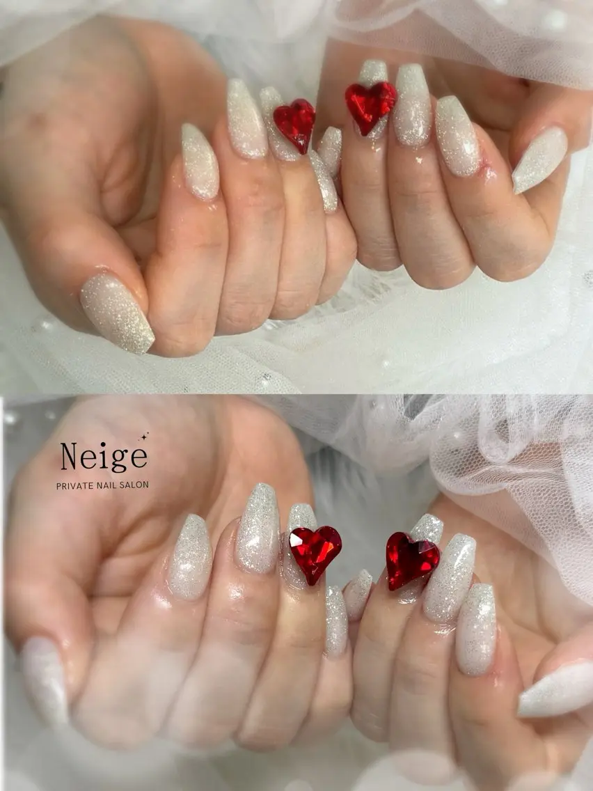 ネイル ハンドネイル Neige‪𓂃ai ＊梅津 / 松尾のネイルデザイン