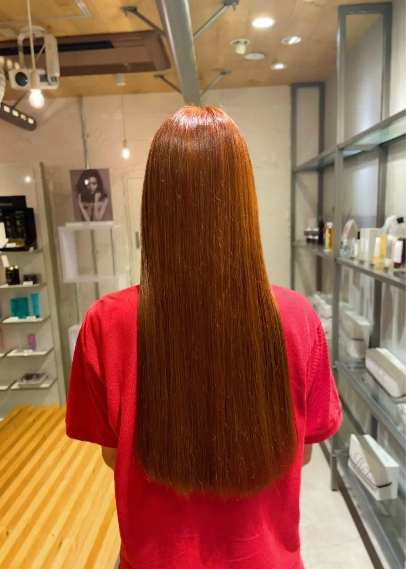 ロング 🇨🇳ハイトーン ワンホン🇰🇷ななのヘアスタイル