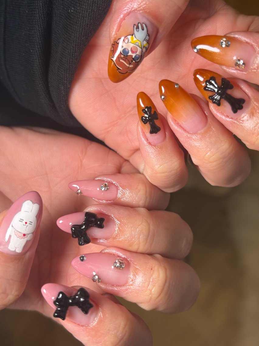 ネイル アートネイル ハンドネイル .8 HAREのネイルデザイン