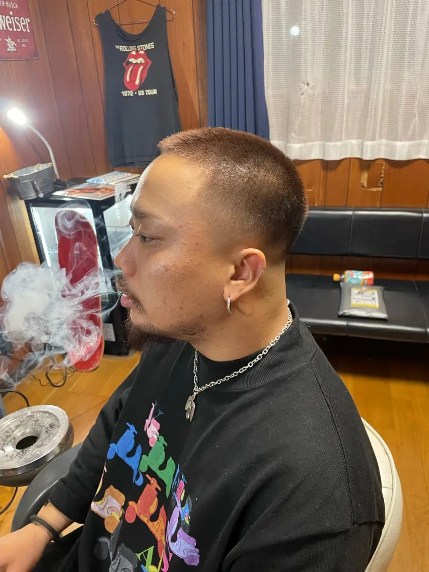 メンズ フェードカット ✂︎barber✂︎ Hideのヘアスタイル