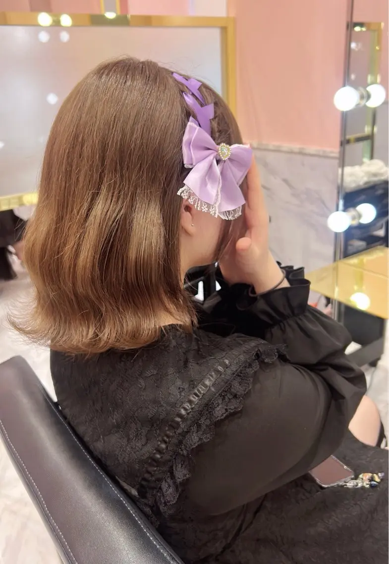 ヘアアレンジ 🎀推し活ヘアメ/ 地雷量産/あいり🎀のヘアスタイル