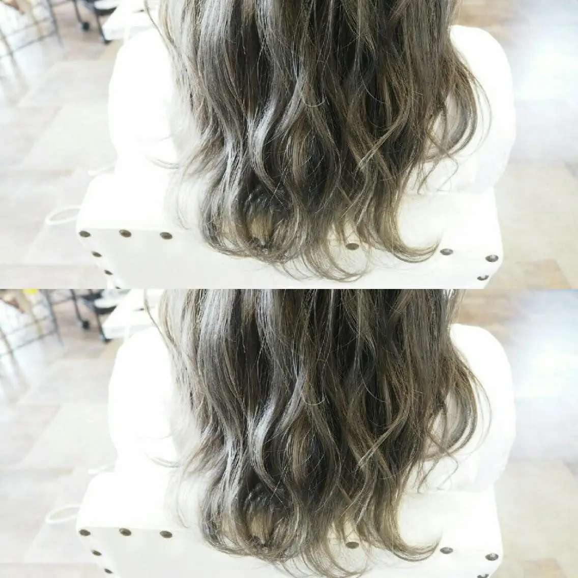 カラー グラデーションカラー ハイライトカラー solon船橋2nd Amiのヘアスタイル