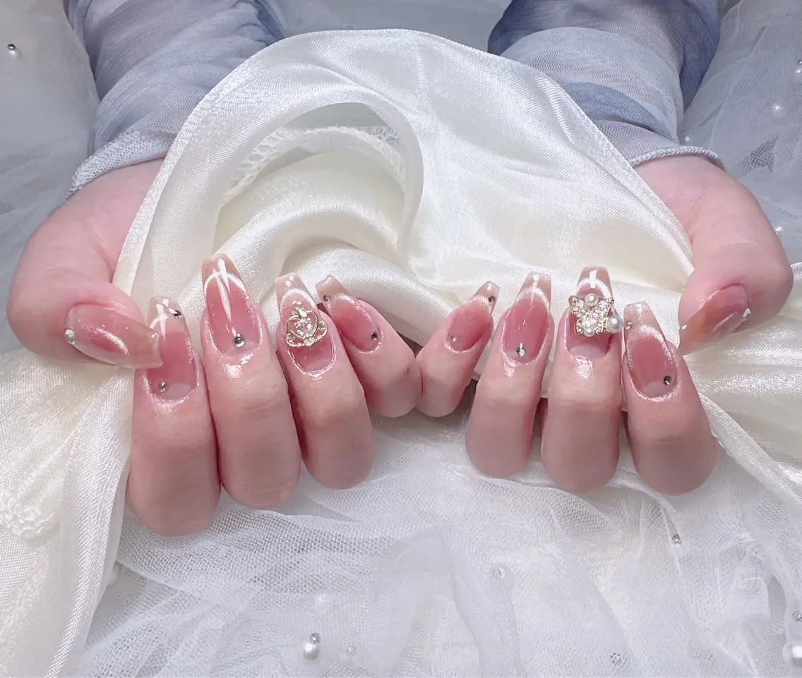 ネイル ハンドネイル ハンドケア 🎀も ものネイルデザイン