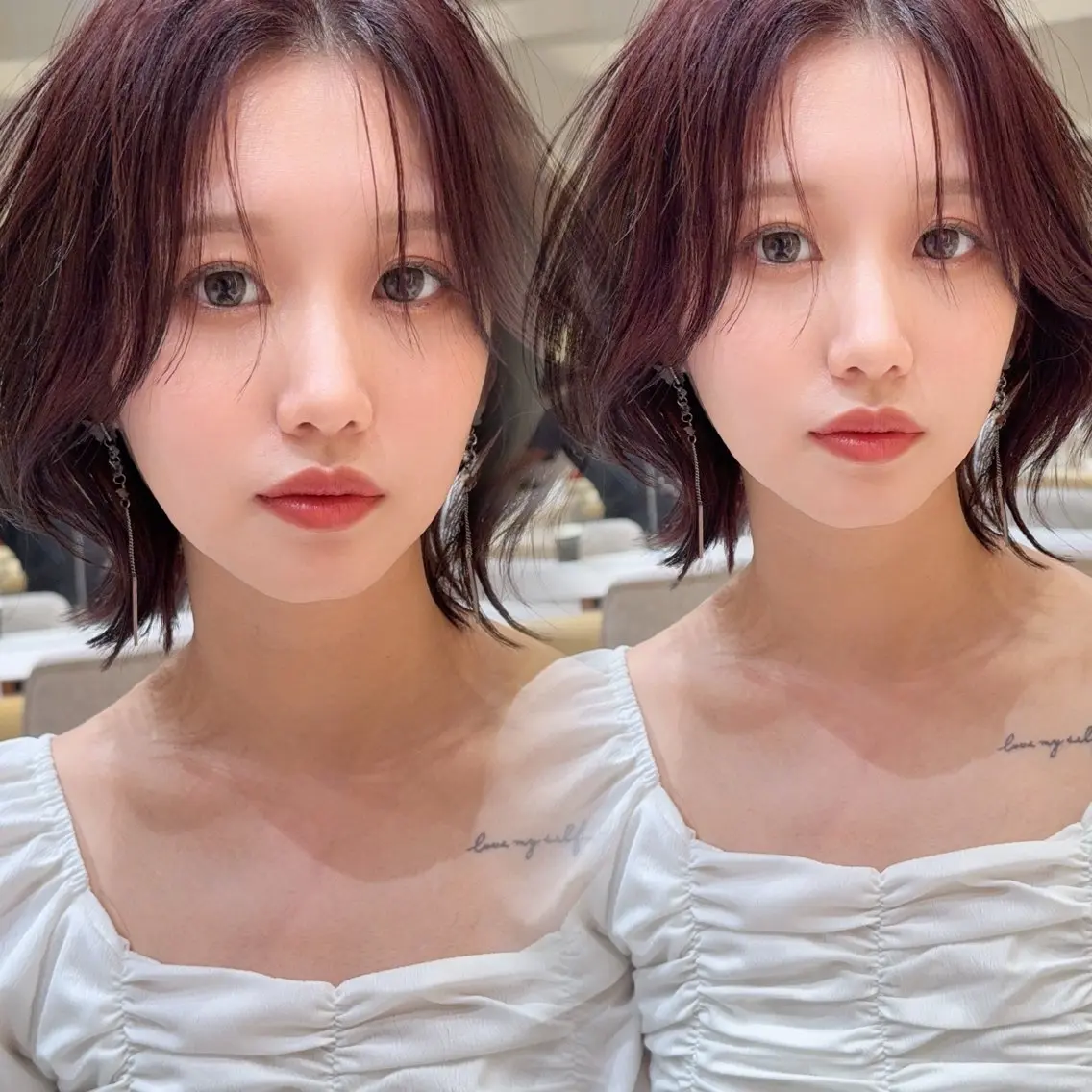 ショート カラー カット ヘアカラー トリートメント 縮毛矯正✨🫧 レイヤー川村利幸のヘアスタイル
