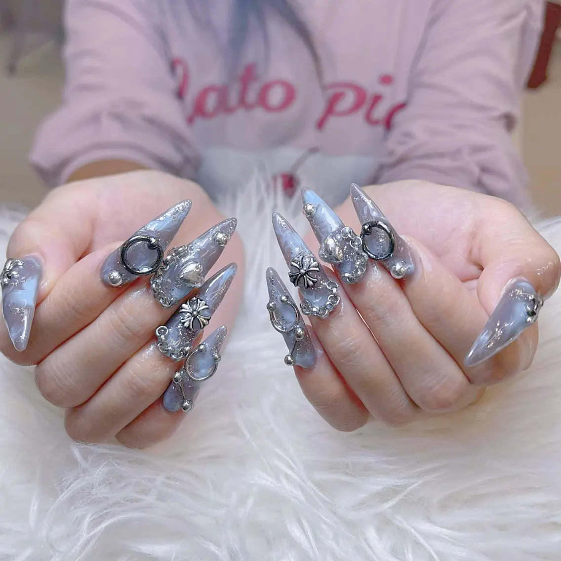 ネイル ハンドネイル ANH NAIL ゴテゴテ専門店💎のネイルデザイン
