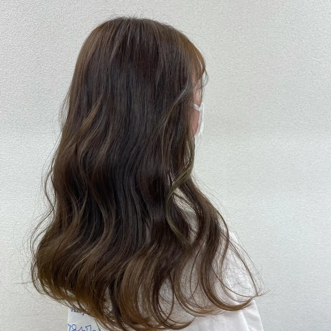 セミロング カラー もりたみかこ 美容師お休み中のヘアスタイル