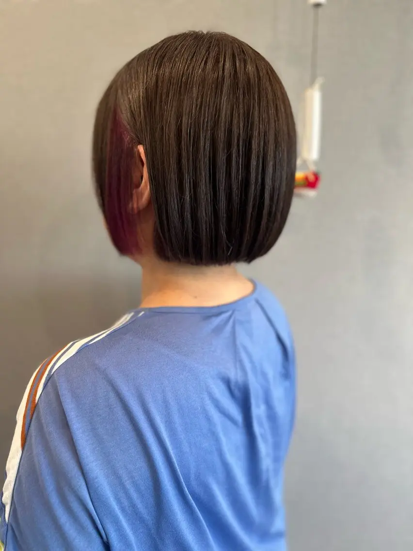 ショート カラー カット ヘアカラー トリートメント K Harukaのヘアスタイル