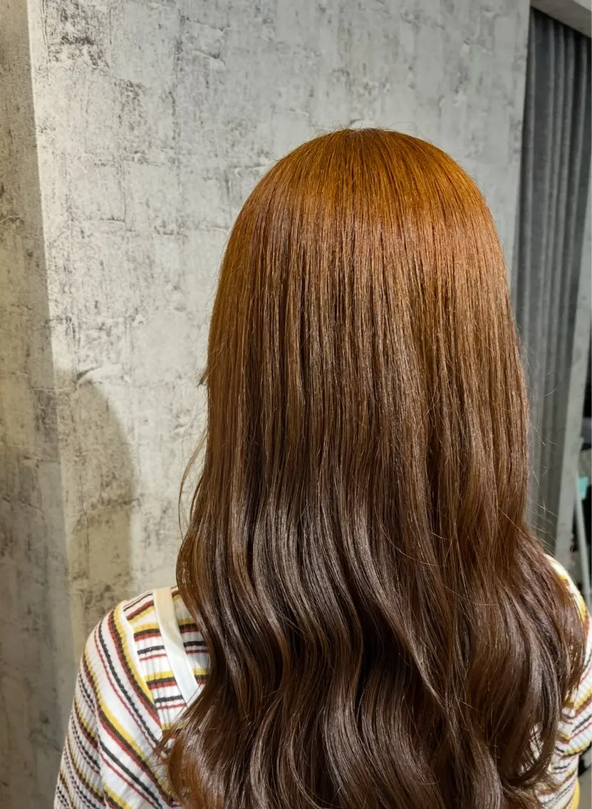 ロング カラー ヘアカラー ✨髪質改善カラー✨ ななみのヘアスタイル