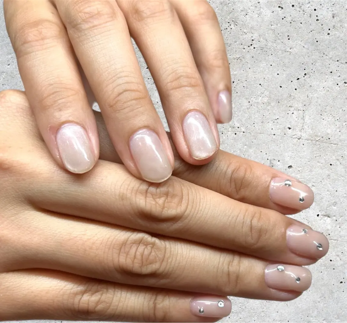 ネイル マグネットネイル ワンカラーネイル ハンドネイル cscnail keikoのネイルデザイン