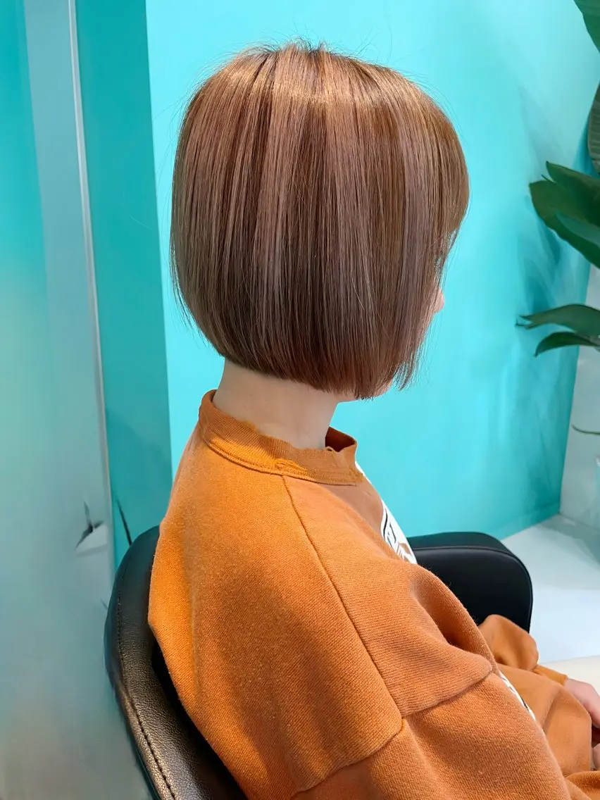 ショート カラー プルエクステ バレイヤージュ ブリーチ ボブ エクステ ヘアカラー 🫧ショート/ボブ 池袋西口・泡渕✂️のヘアスタイル