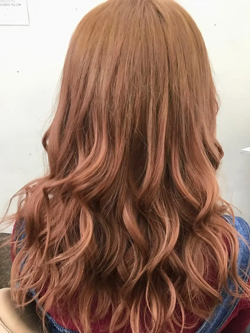 🌈なじませカット+フルカラー+編み込みエクステ100g(50本程度)の写真