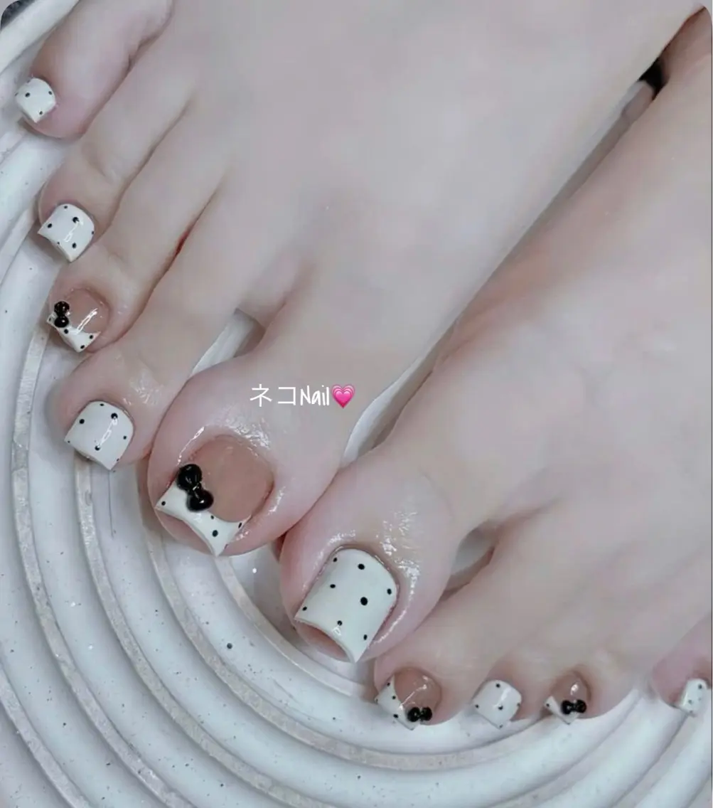 ネイル ジェルネイル フットネイル ネコ Nailのネイルデザイン