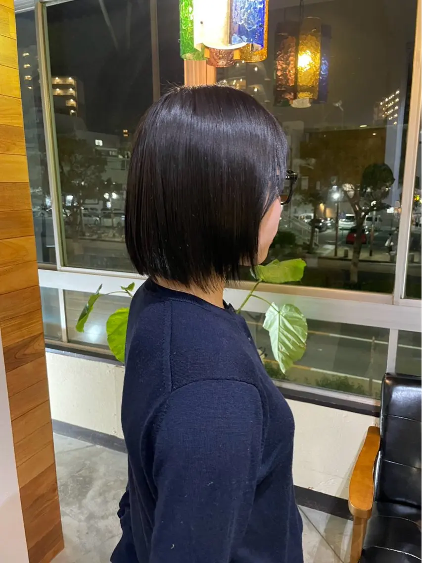 ワンカラー+トリートメントの写真