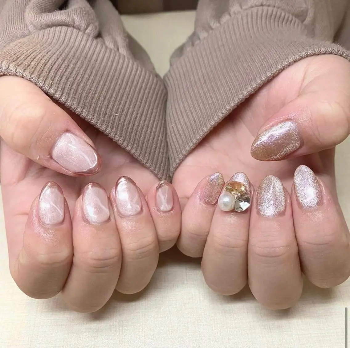 ネイル 持ち込み わたなべ さやかのネイルデザイン