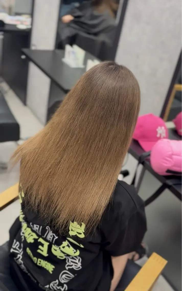セミロング カラー カット ヘアカラー トリートメント はやと【エクステ ×ブリーチ特化】のヘアスタイル