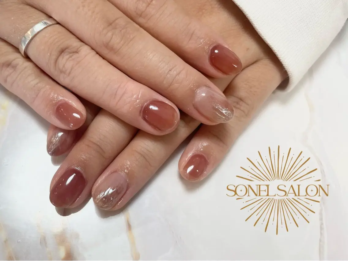 ネイル ハンドネイル SONEL aonoのネイルデザイン