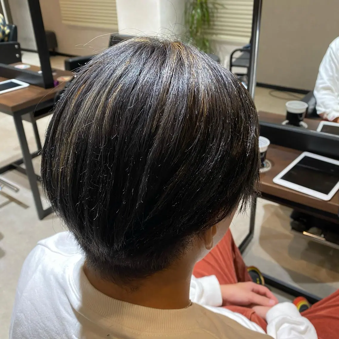 ショート カラー メンズ メンズハイライト ハイライトカラー ハイライト モデルさん 大募集🌟Mayuのヘアスタイル