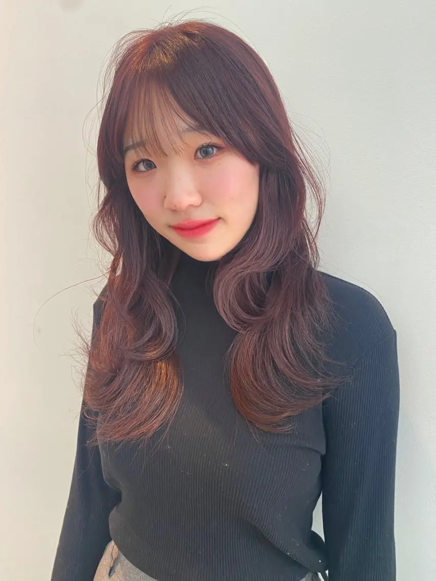 ロング カラー ブリーチ ブリーチなしカラー mai / linoah˚✧のヘアスタイル