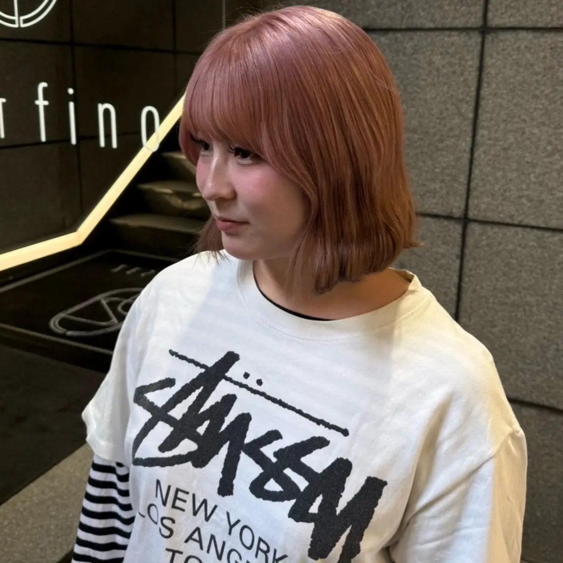 カラー ブリーチ ケアブリーチ ヘアカラー 透明感カラー ZEST/aya🫧のヘアスタイル