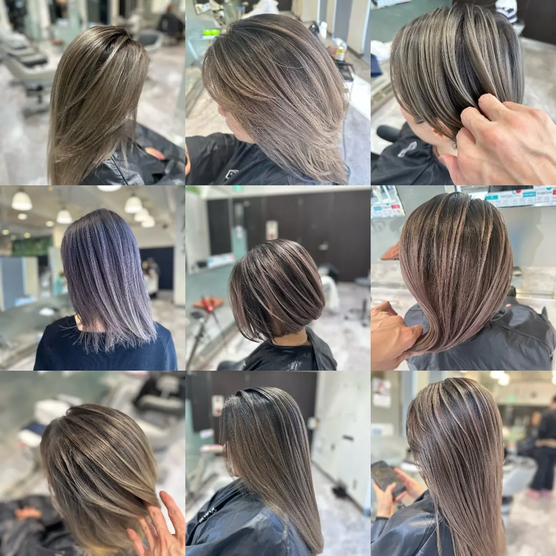 カラー 飯澤 淳基のヘアスタイル