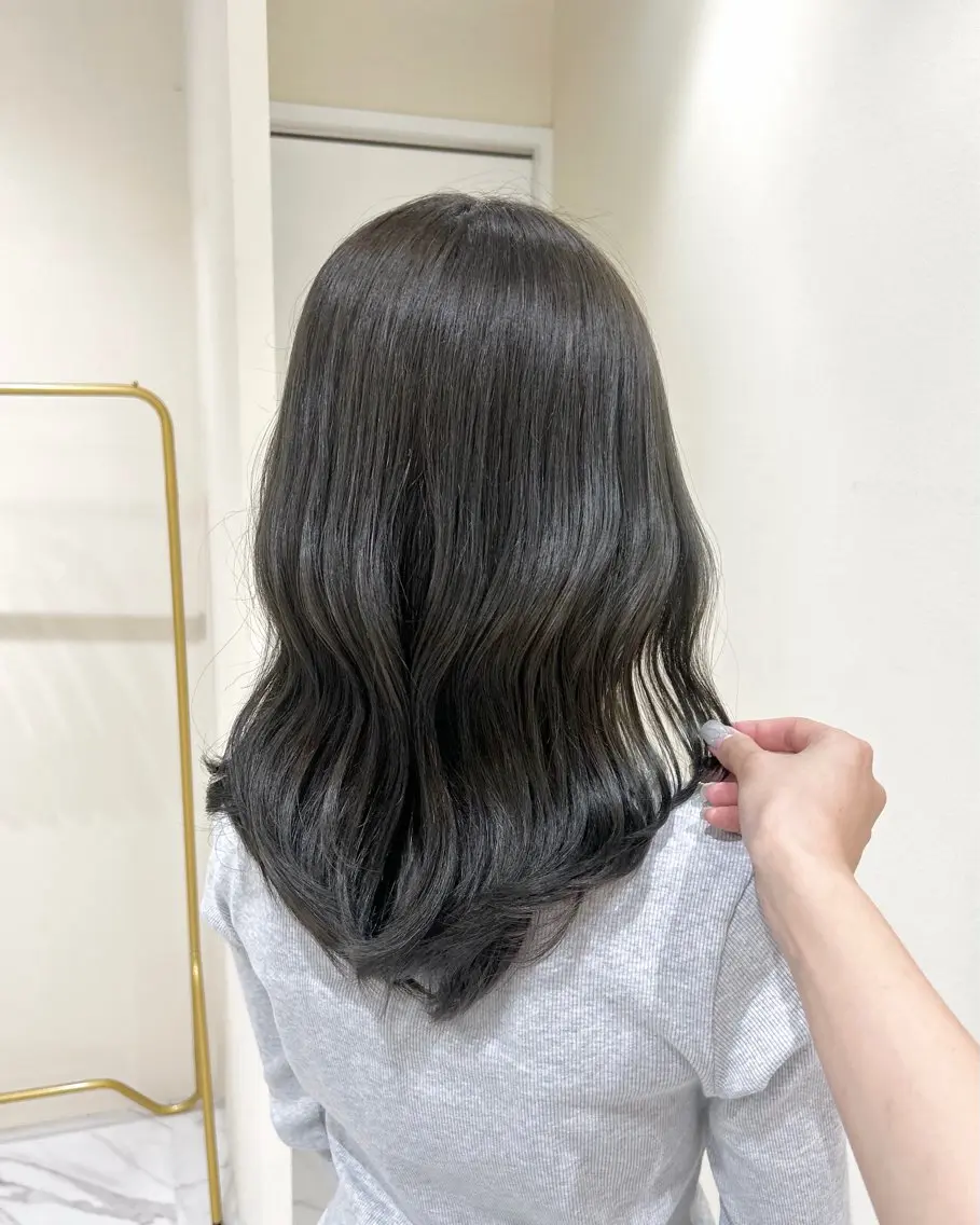 セミロング カット ヘアカラー トリートメント toa👒/レイヤー /ナチュラルのヘアスタイル