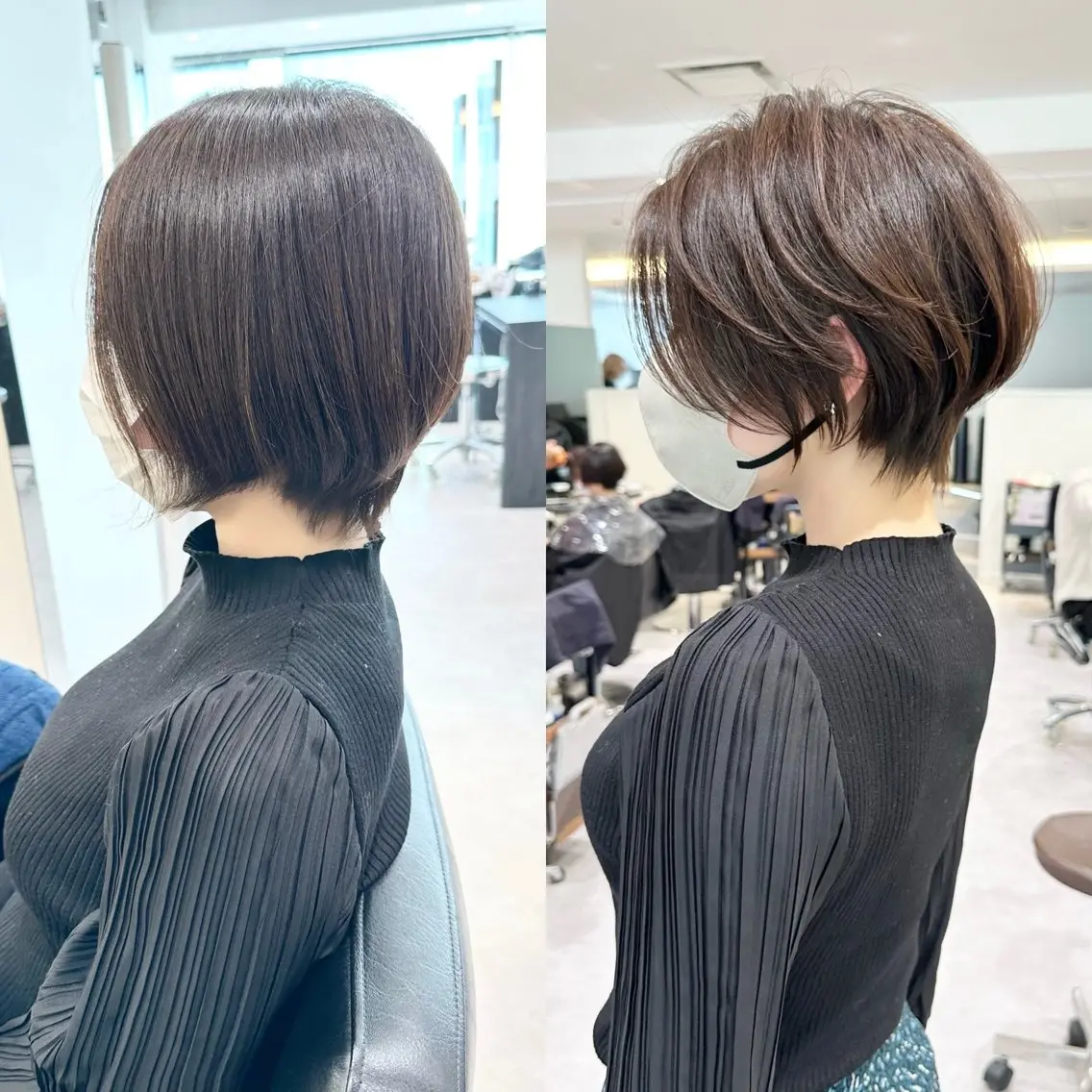 ショート ✨大人ショート特化 /カットモデル/銀座のヘアスタイル