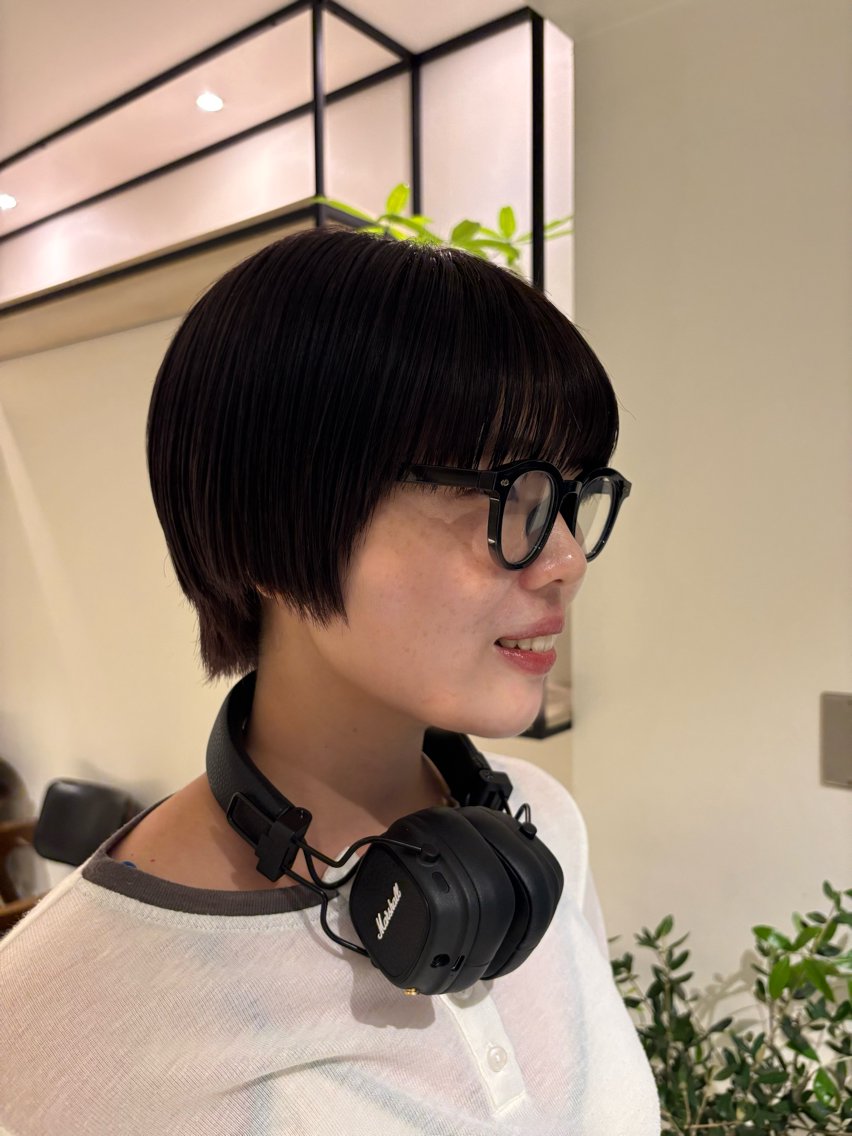 ショート カラー 透明感カラー ヘアカラー SHEAaoyama イソダハルカのヘアスタイル