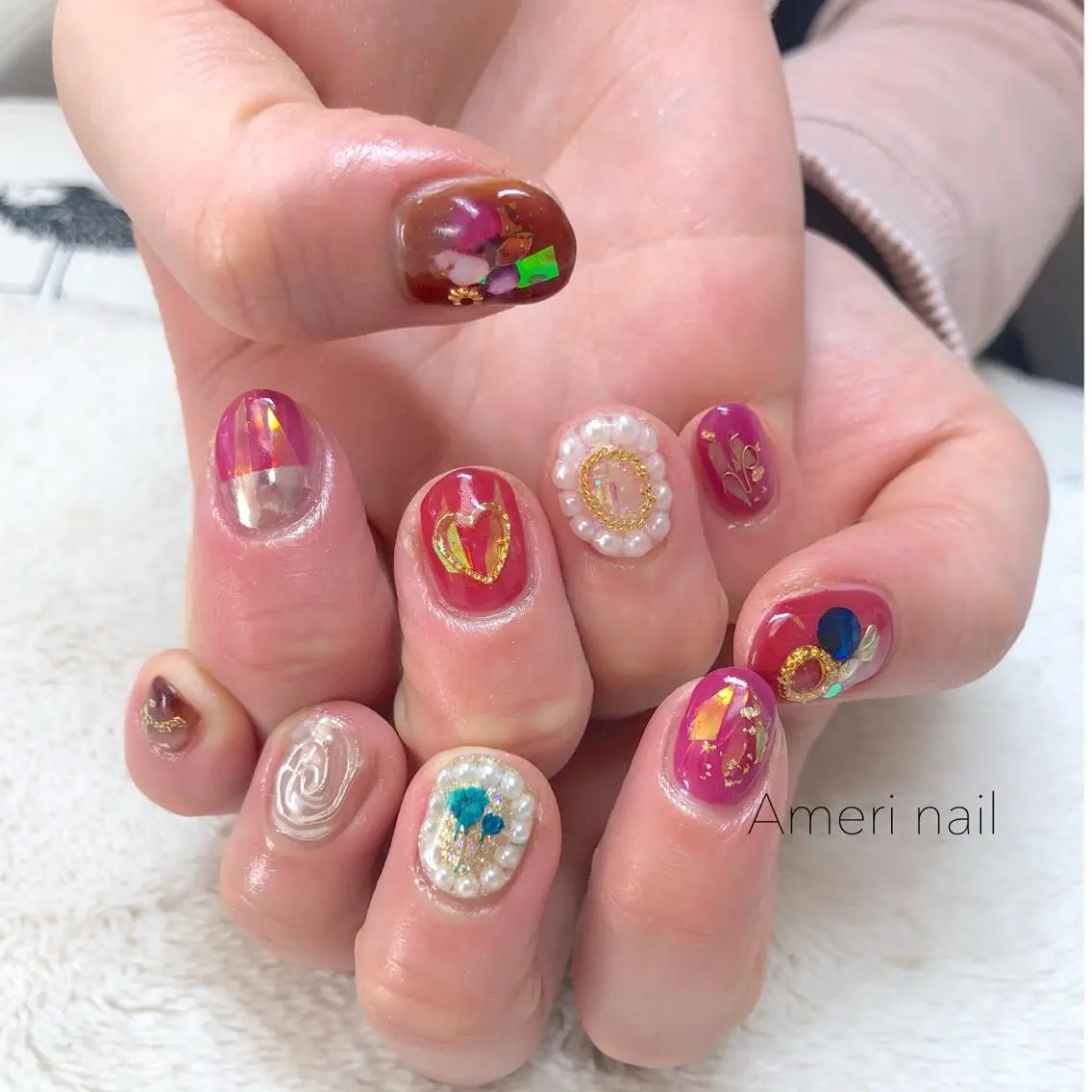 ネイル ハンドネイル nailist TOMOのネイルデザイン