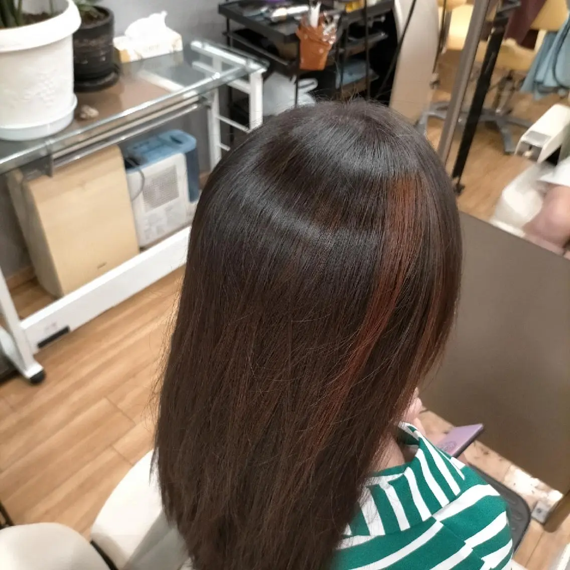 カラー ヘアー オレのヘアスタイル