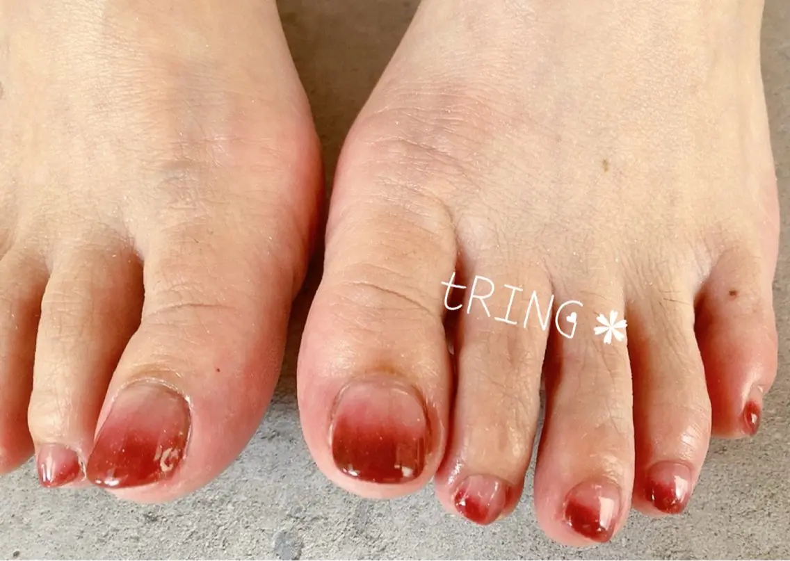 ネイル フットネイル tRING＊ しいの木台のネイルデザイン