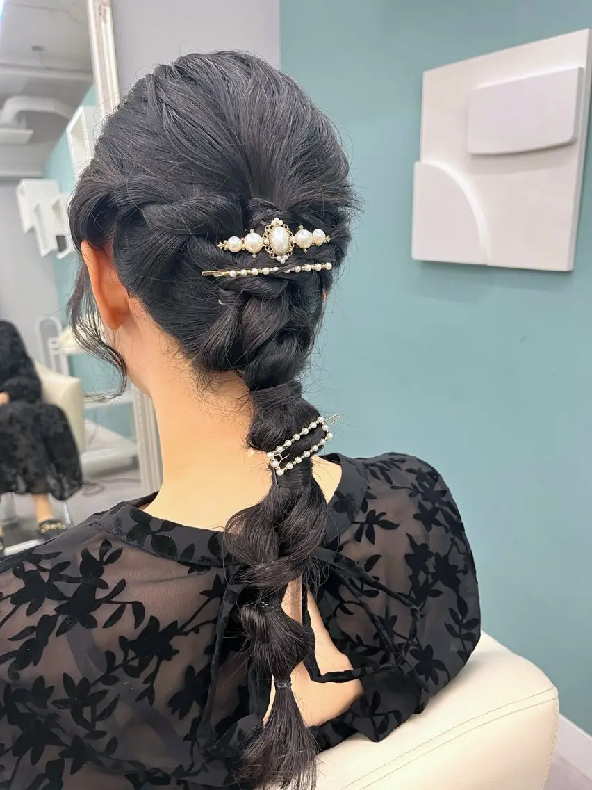 ヘアアレンジ ヘアセット 奥山 沙季(大井町)のヘアスタイル