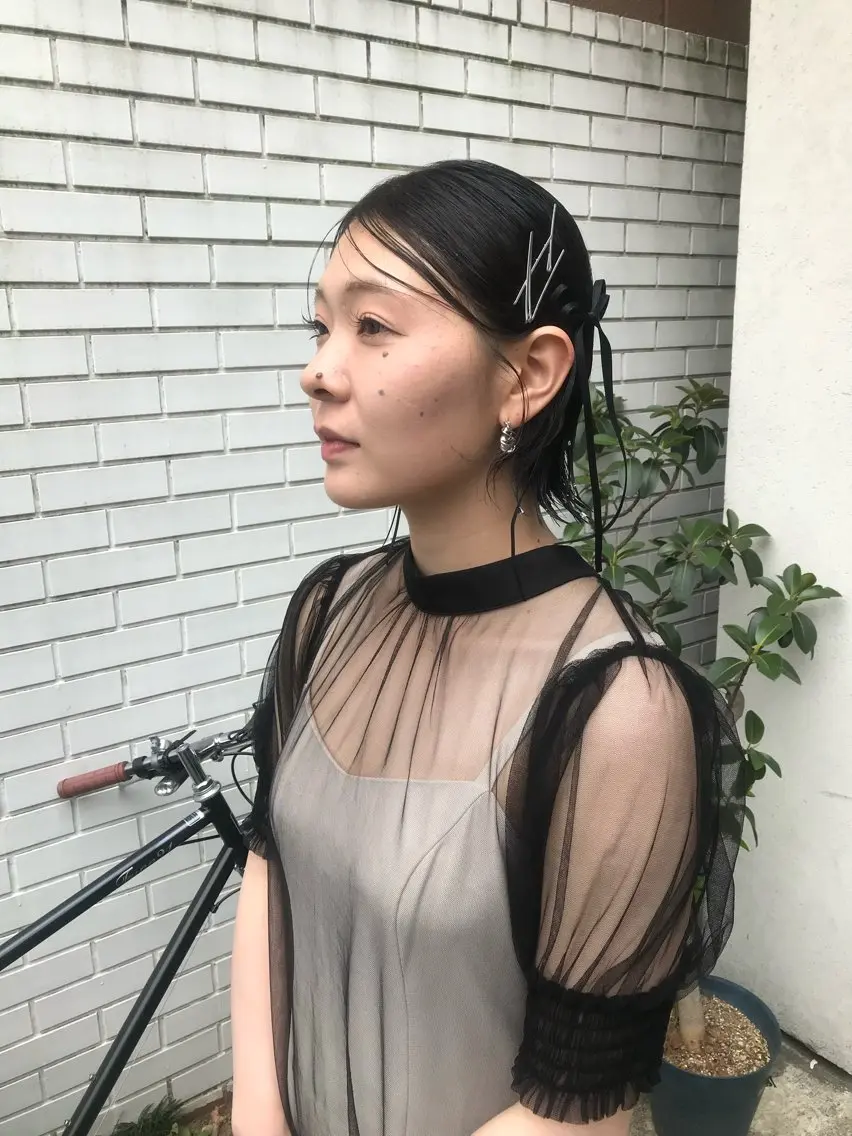 ミディアム ヘアセット Yuka🪶リクエス トすぐ答えますのヘアスタイル