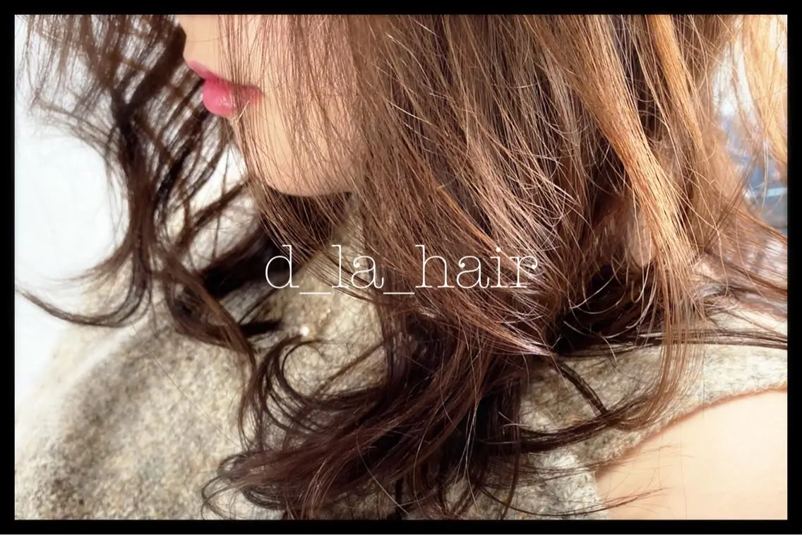 ロング カラー ヘアアレンジ 【艶髪×韓国風】 毛流れ職人 RYOのヘアスタイル