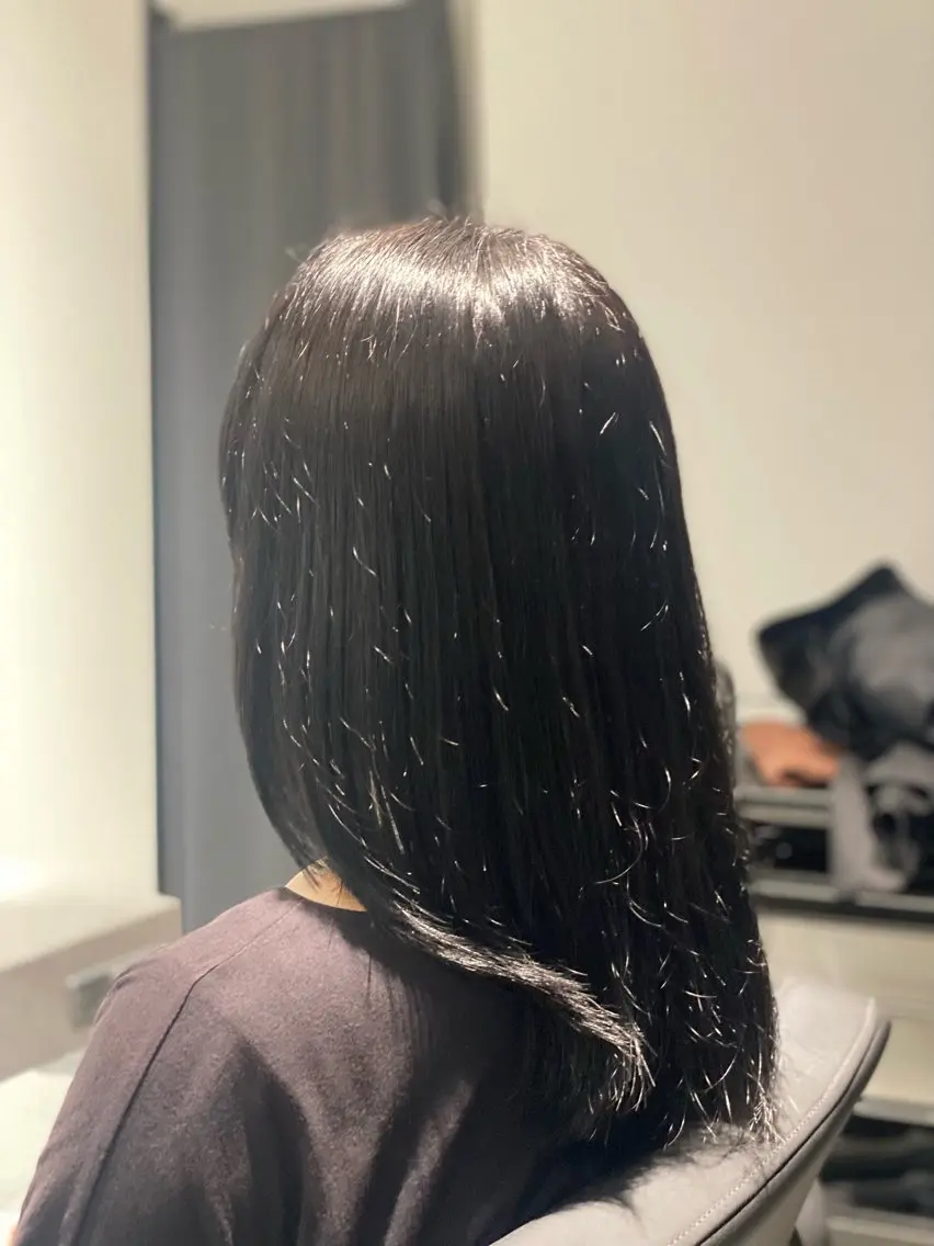 セミロング 田中 克弥のヘアスタイル