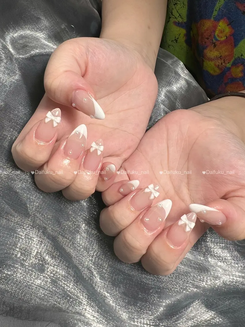 ミディアム ハンドネイル Daifuku nailsのネイルデザイン