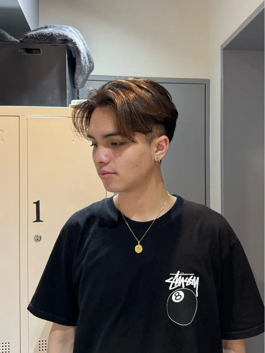 ショート カラー メンズ カット ヘアカラー トリートメント 💈メンズカット💈 No.1💈坂元のヘアスタイル