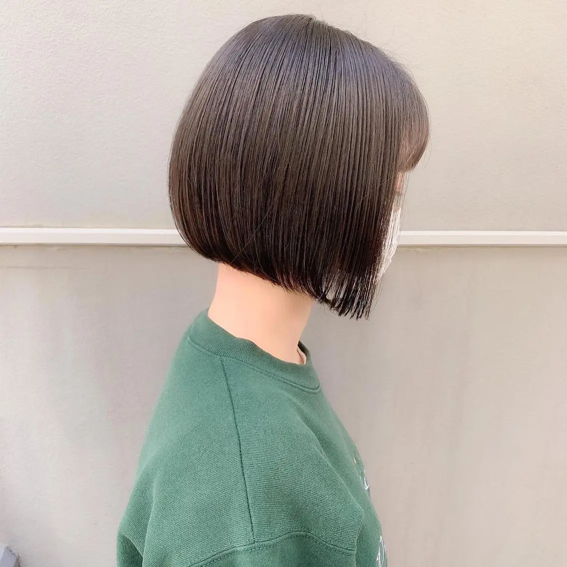 ミディアム カラー ボブ むらたねね🌻 艶髪🫧韓国ヘアのヘアスタイル