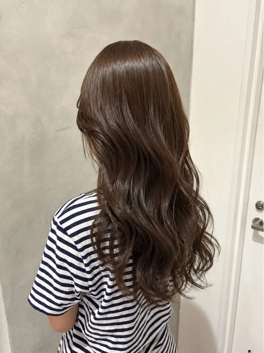 ミディアム カット ヘアカラー 加藤 未夢のヘアスタイル