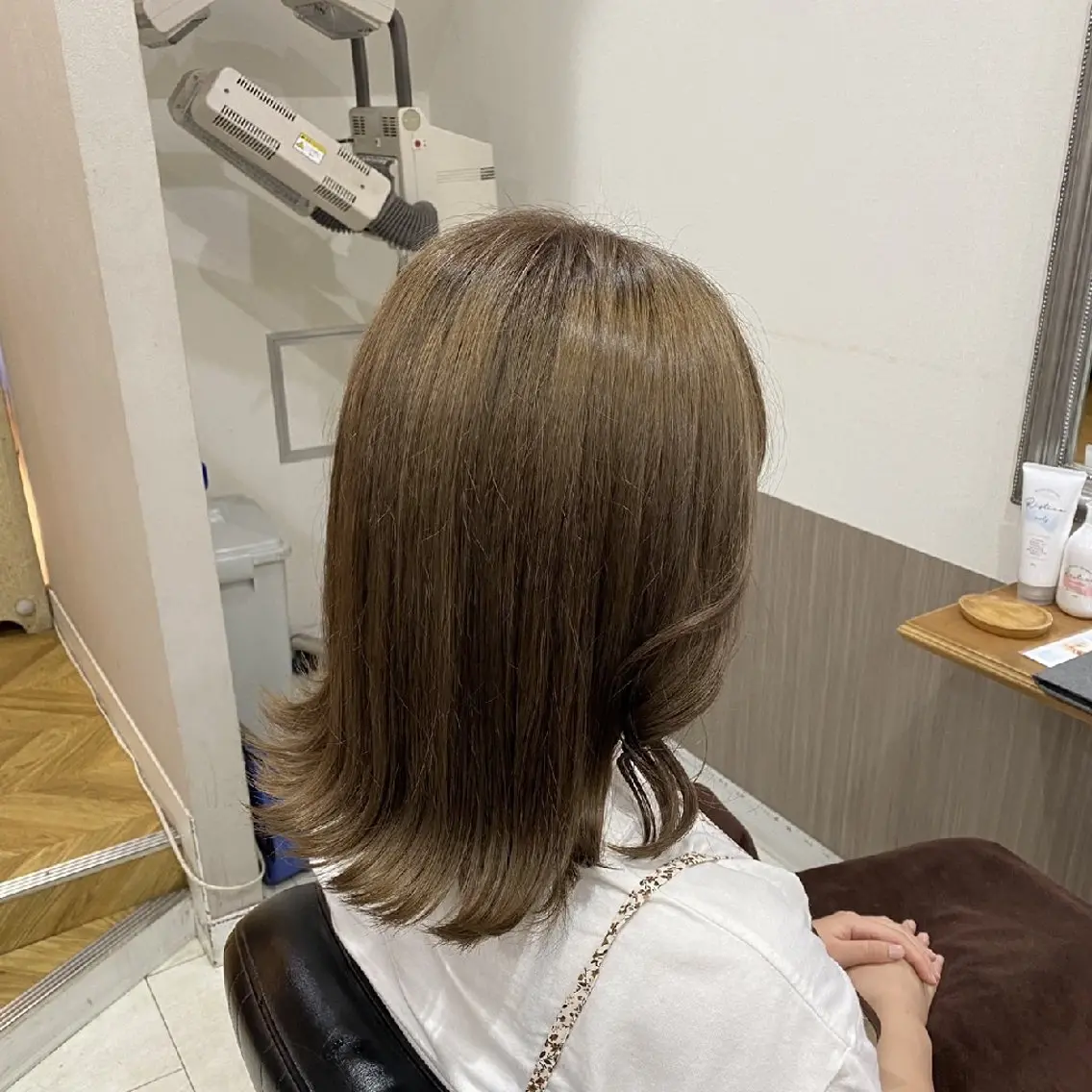 カラー ヘアカラー 暖色🍎透明感カラー 🩵小林かりんのヘアスタイル