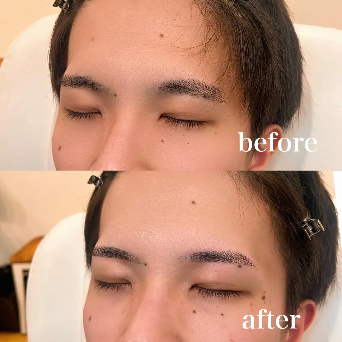 メンズ アイブロウ ワックス脱毛 眉カット その他(アイブロウ) 八田 紗希の眉毛・アイブロウイメージ