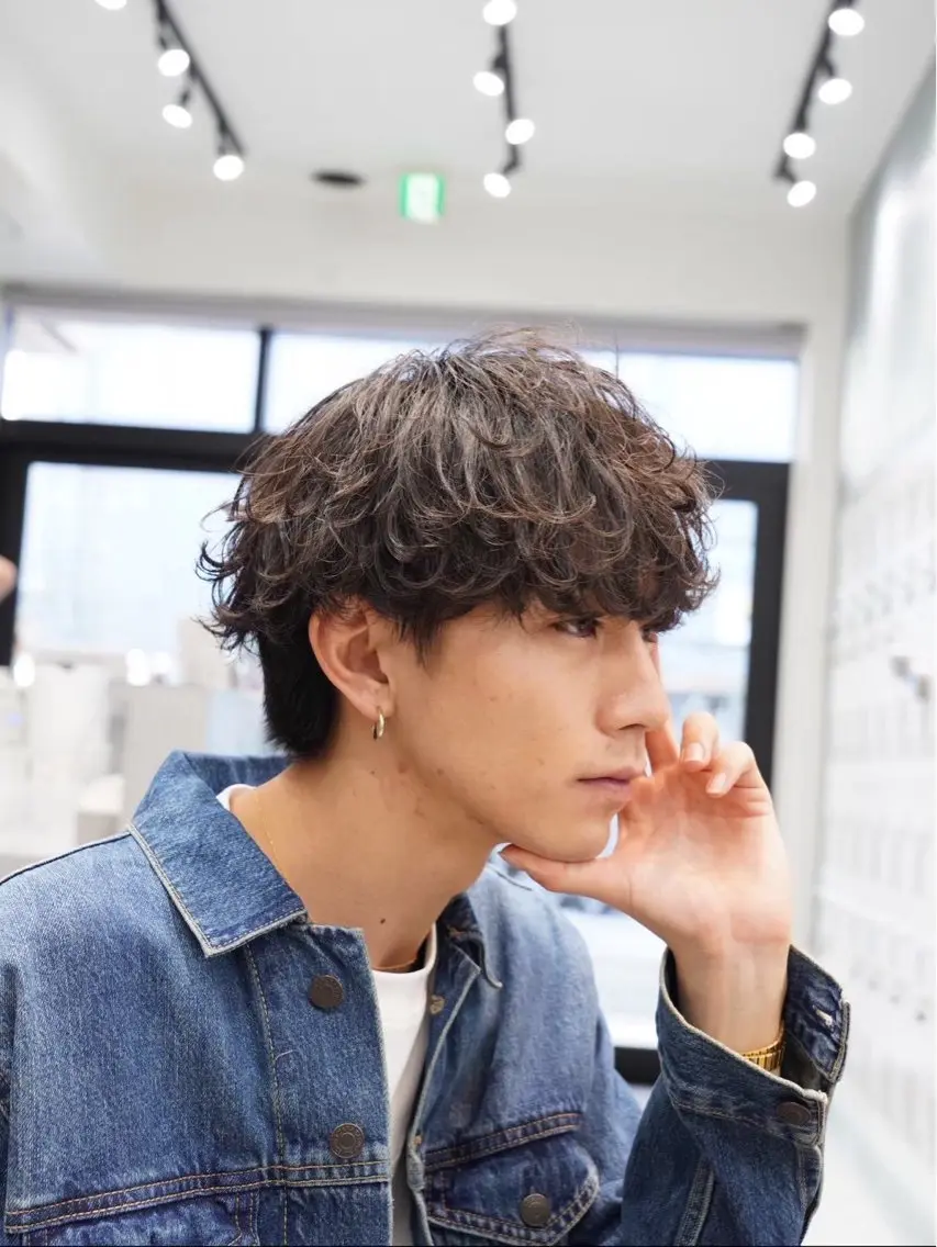 パーマ カット パーマ fifth Oita メンズパーマのヘアスタイル
