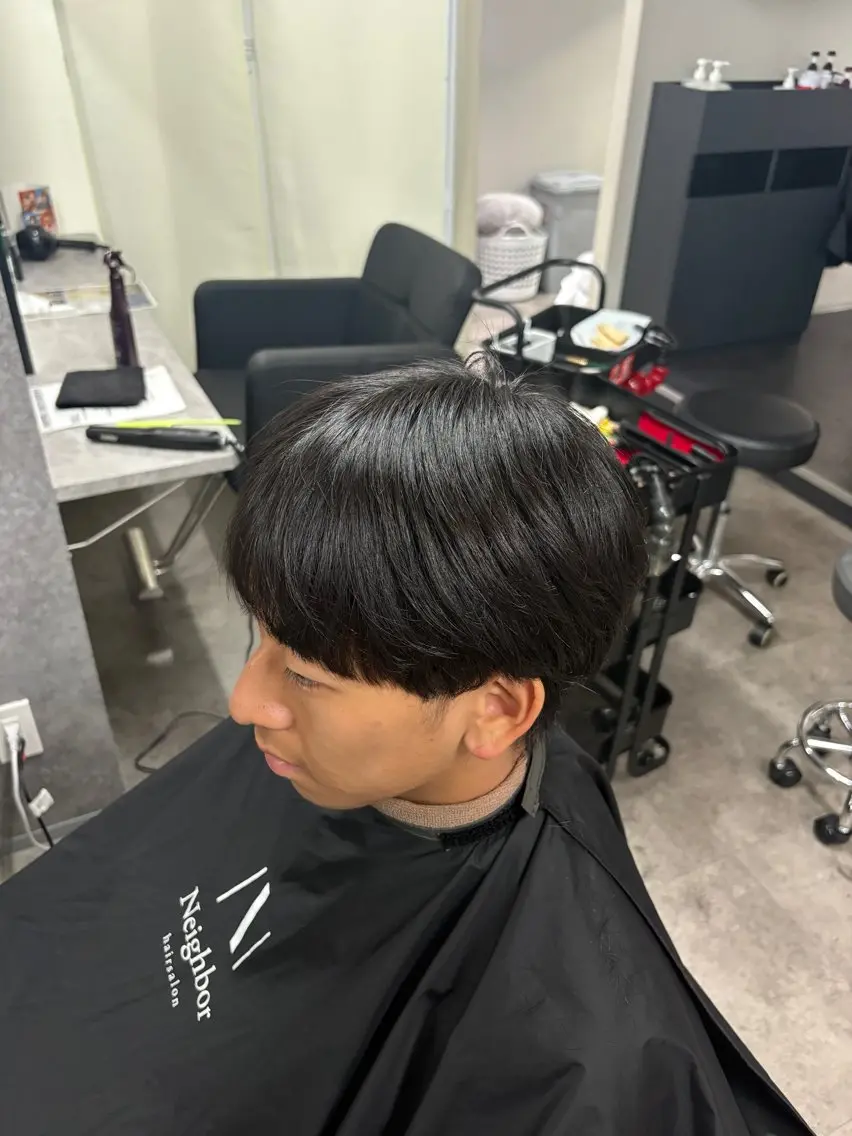 メンズ 【縮毛矯正】 璃音のヘアスタイル