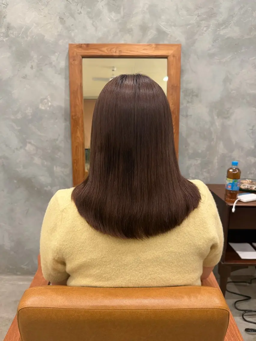セミロング カット yui /山形/ BLUCKのヘアスタイル
