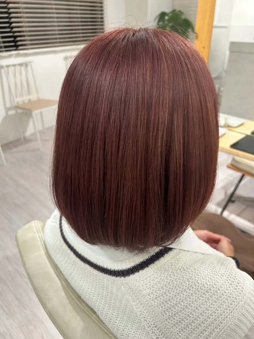 ショート カラー ヘアカラー トリートメント ヘアセット 💙まこと💙艶 カラー(Rico)のヘアスタイル