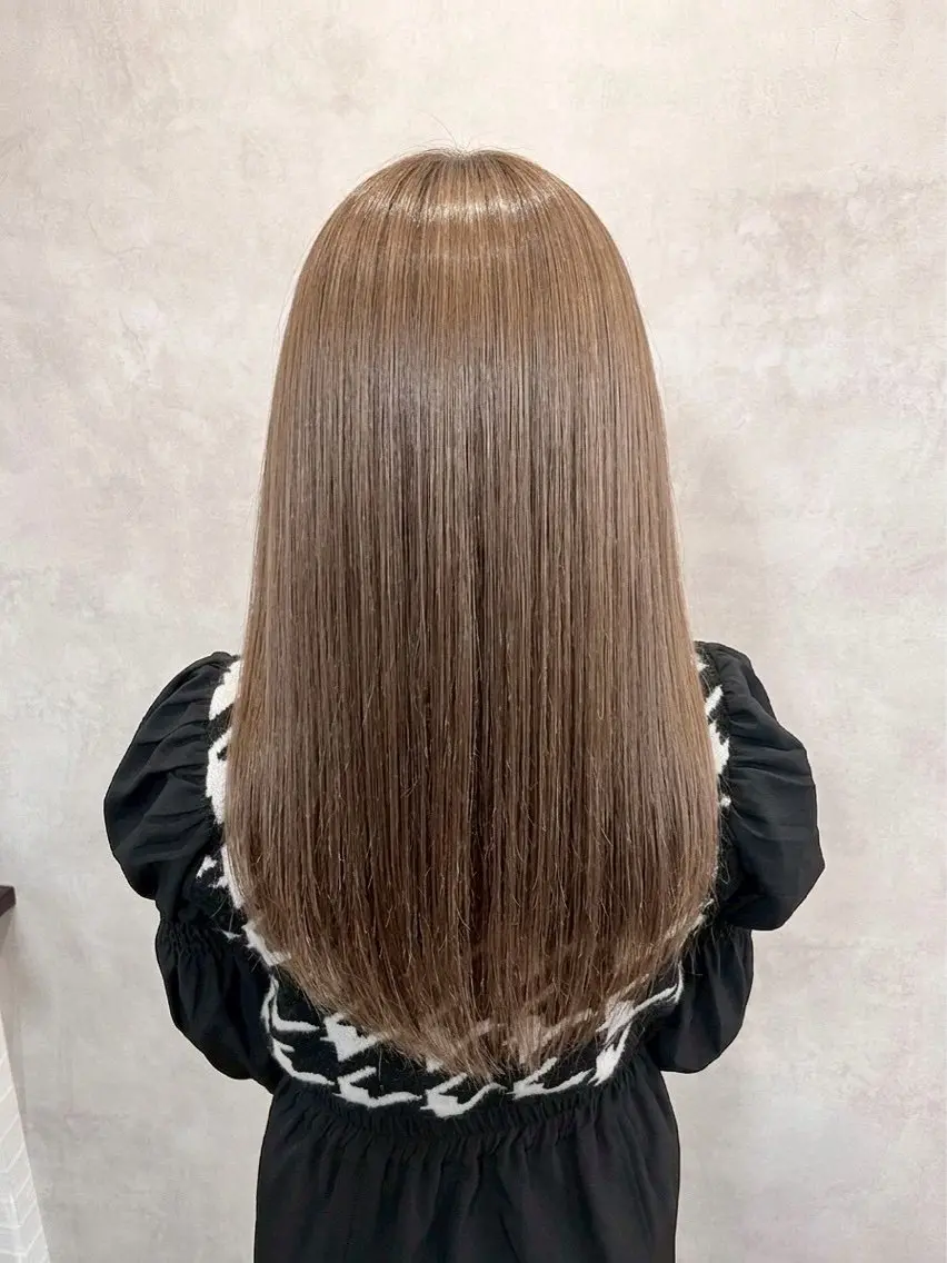 セミロング 🫧縮毛矯正 かとうよしき🫧のヘアスタイル