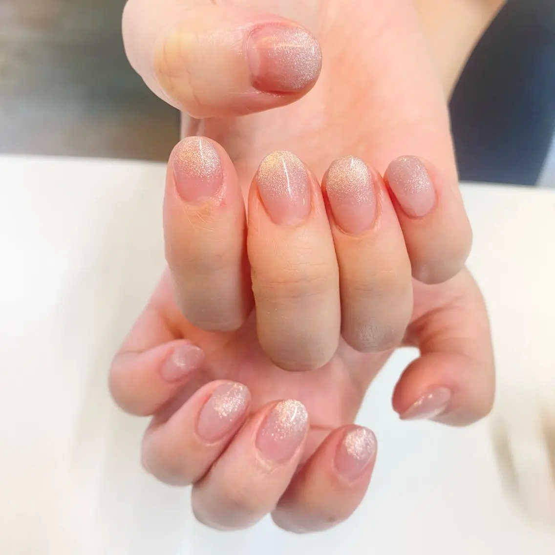 ネイル グラデーション マグネットネイル ハンドネイル Kira-ra💎 KIRARIのネイルデザイン